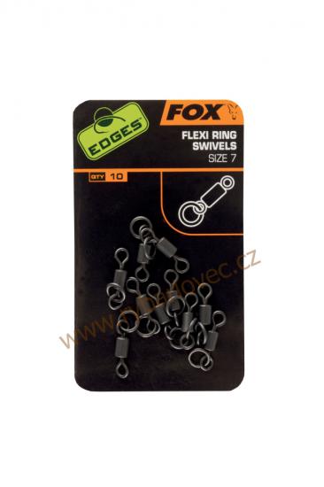 FOX Obratlík Edges Flexi Ring Swiwels vel. 7